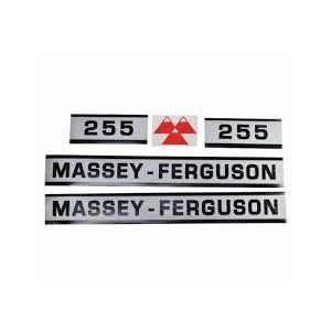 Zestaw naklejek Massey Ferguson 255 MF komplet
